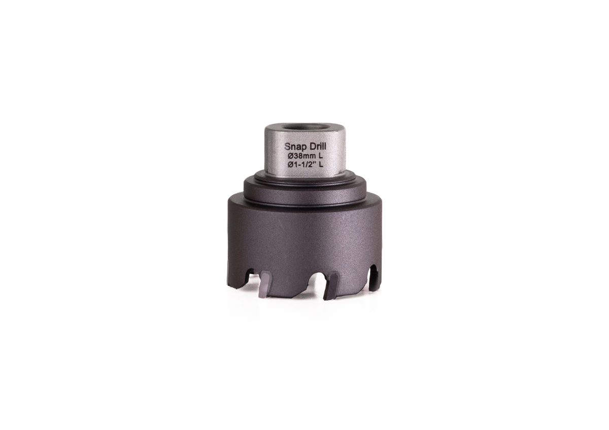 SnapDrill™ 1-1/2-inch Hole Saw