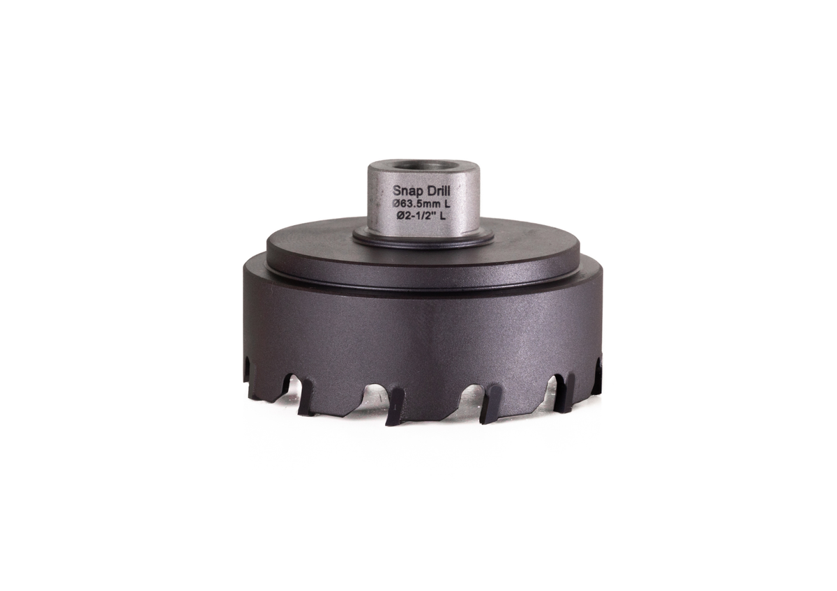 SnapDrill™ 2-1/2-inch Hole Saw